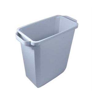 Slim Jim Avfallsbeholder 60ltr GRÅ 290x550x620mm- uten lokk og understell 